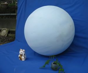 800φ球  【ラフ加工】