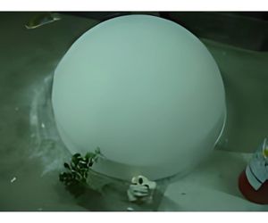 860mmΦ半球 製作途中