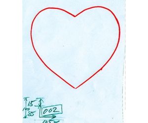 直径105mmハート