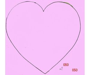 直径420mmハート