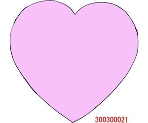 直径320mmハート