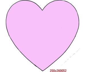 直径260mmハート