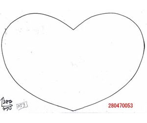 直径470mmハート