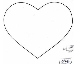 直径260mmハート