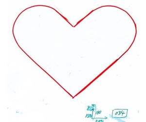 直径200mmハート