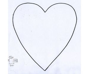 直径210mmハート