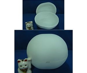 特殊楕円体　内部くり抜き　手加工2