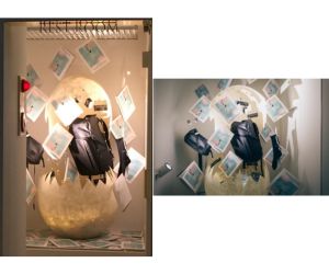 全長1200mmの巨大たまごを使用した作品2