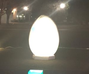 1600mmの巨大たまごを使用した作品4