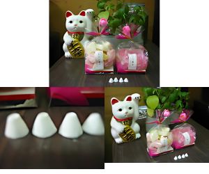 ４人囃しの円錐台