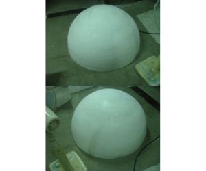 1m半球仕上げ磨きの過程1