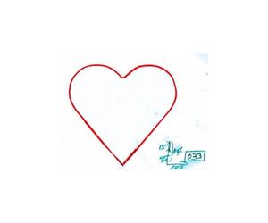 直径１１０（１００）ｍｍハート　型番０３３　２