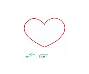 ２直径１２０ｍｍハート　型番０３６