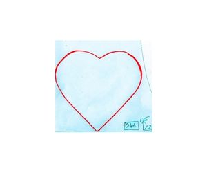 ２直径１３０ｍｍハート　型番０４６