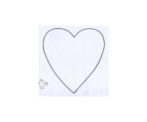 ２直径２１０ｍｍハート　型番０４２