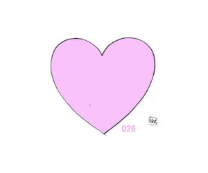 ２直径２１５ｍｍハート　型番０２６