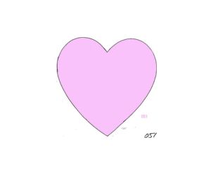 ２直径４１０ｍｍハート　型番０５１