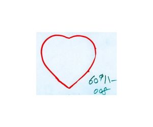 直径６０ｍｍハート　型番００８