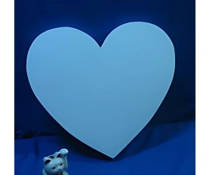 発泡スチロール製のハート型