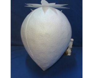 全長４００ｍｍいちご　溝なし