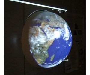 グーグルアース 立体画像投影システムの製作2