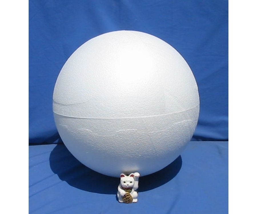 800mmΦ球 仕上げ磨き