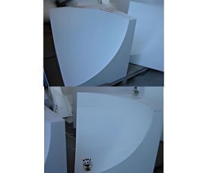 実例集163例 「半球ドーム型簡易映像提示システム凹面を作る」 3