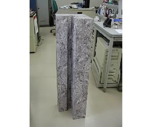 発泡スチロール製「実験モデル」例