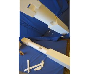 丸いポール　延長可動式　２