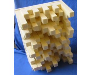 とうもろこしの生分解樹脂で作られた音響パネル