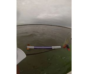 ロケット発射実験の様子