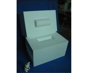 電波実験用 箱とポール