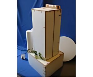 丸いポールとのコラボ 内部円形空洞