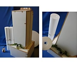 丸いポールとのコラボ 内部円形空洞2