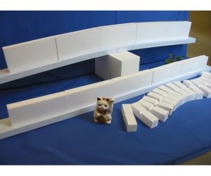 携帯型電波実験用組み立て式スクエアポール