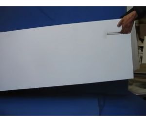 電波実験用四角いポール 溝あり2