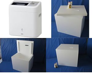 騒音軽減実験で使用した治具