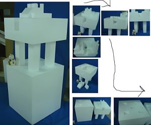 電波実験治具 空中庭園型