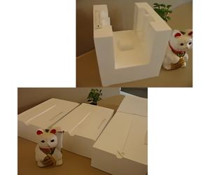 発泡スチロール 実験用治具2