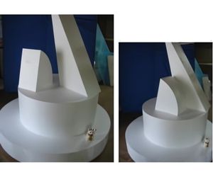 発泡スチロール製その他の電波実験用冶具２