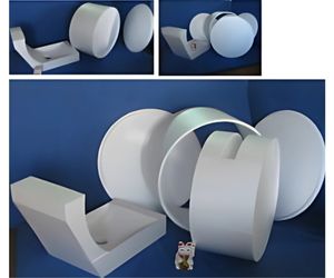 電波実験治具 カタツムリ型2