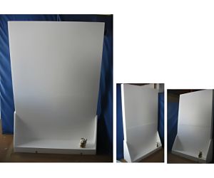 無地電波スクリーン