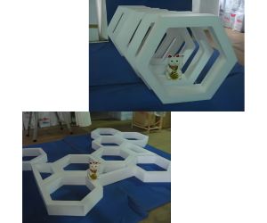 ハニカム構造の実験用模型２