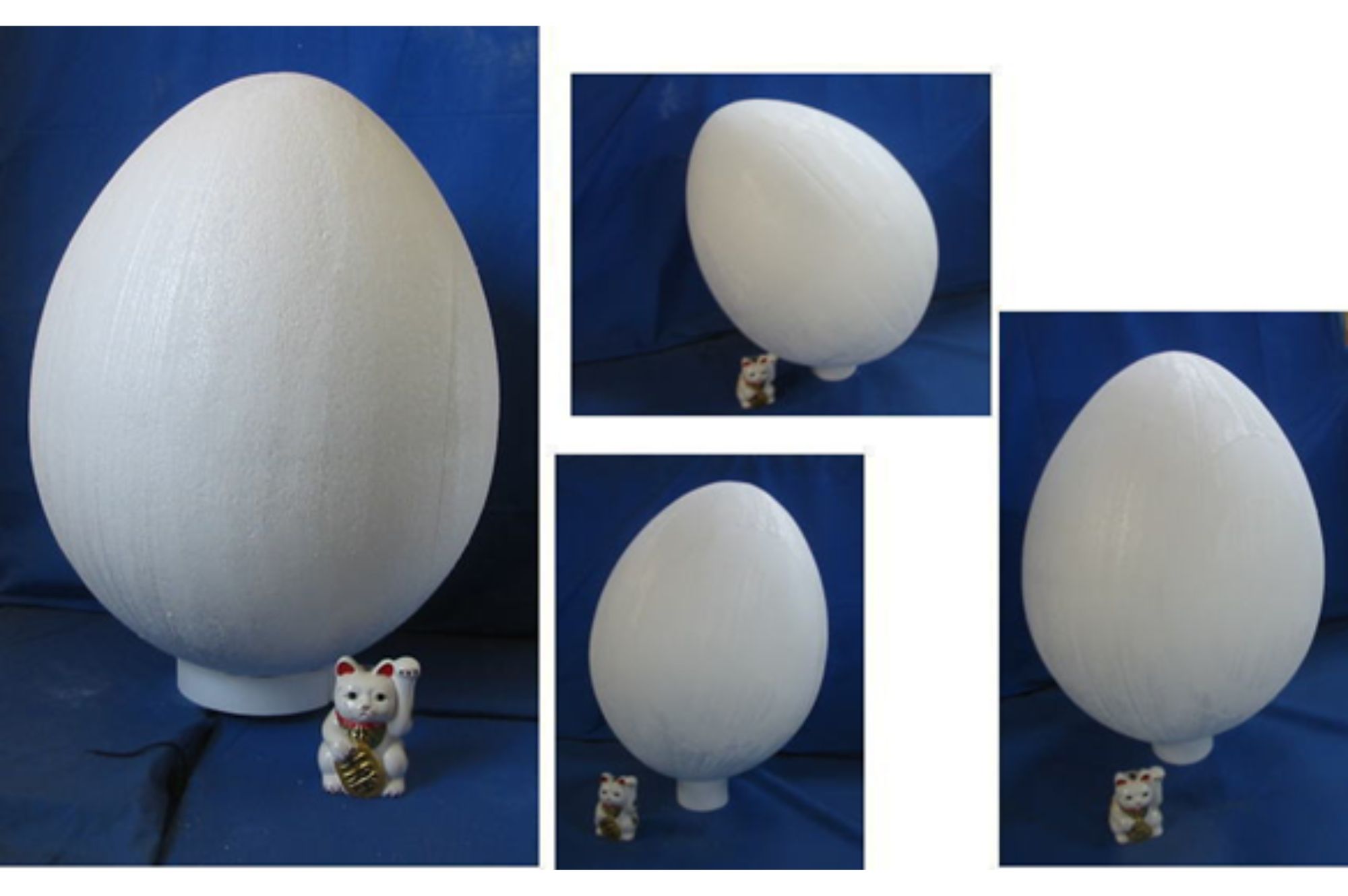 発泡スチロール 巨大たまご 800mm