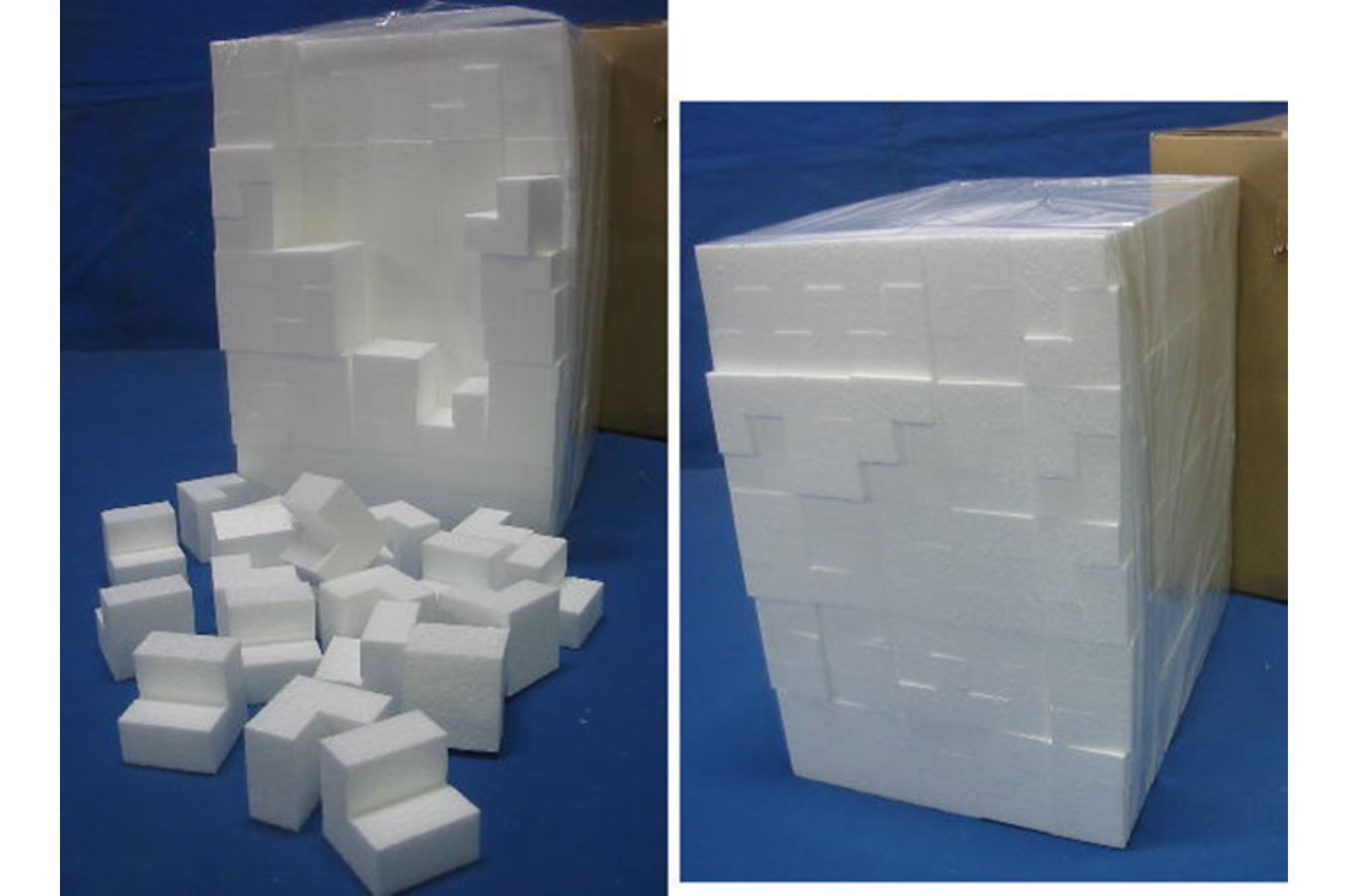 発泡スチロール 40mm L字