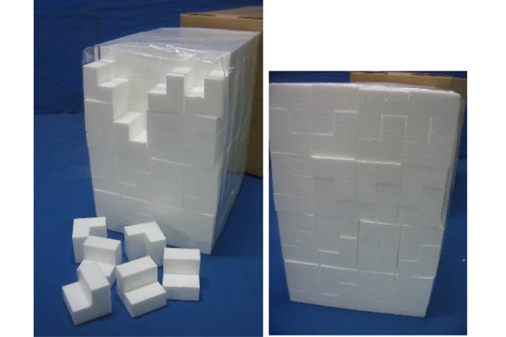 発泡スチロール 50mm L字