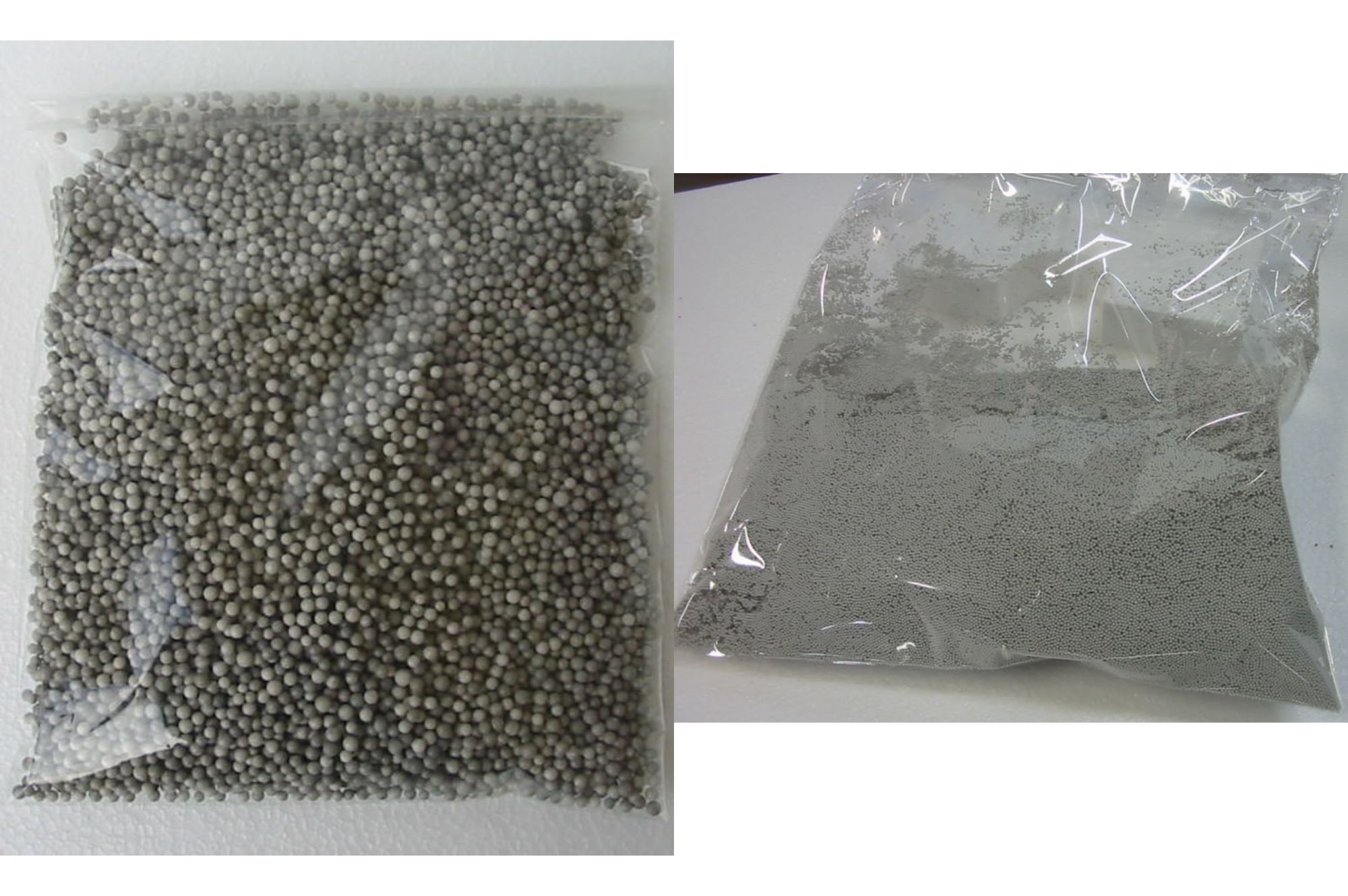 発泡スチロールビーズ グレー