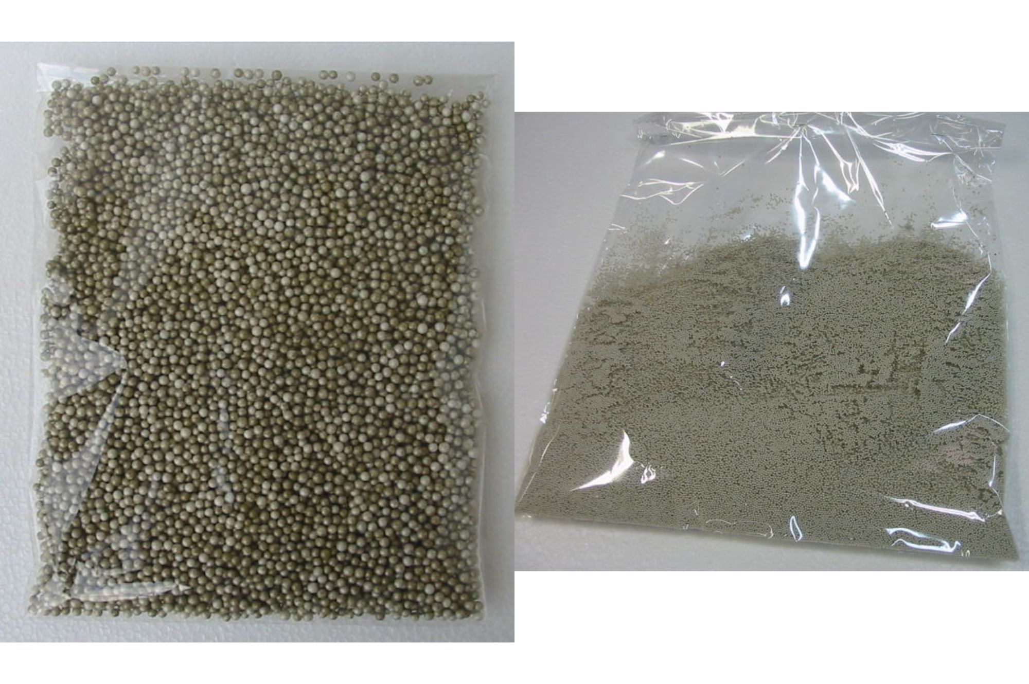 発泡スチロールビーズ 金色