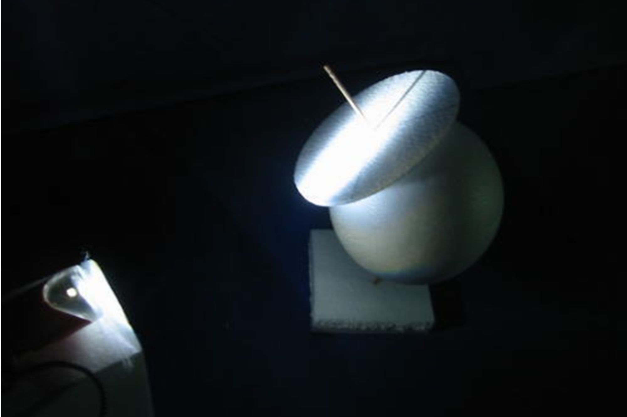 太陽系セット オプション 日陰曲線