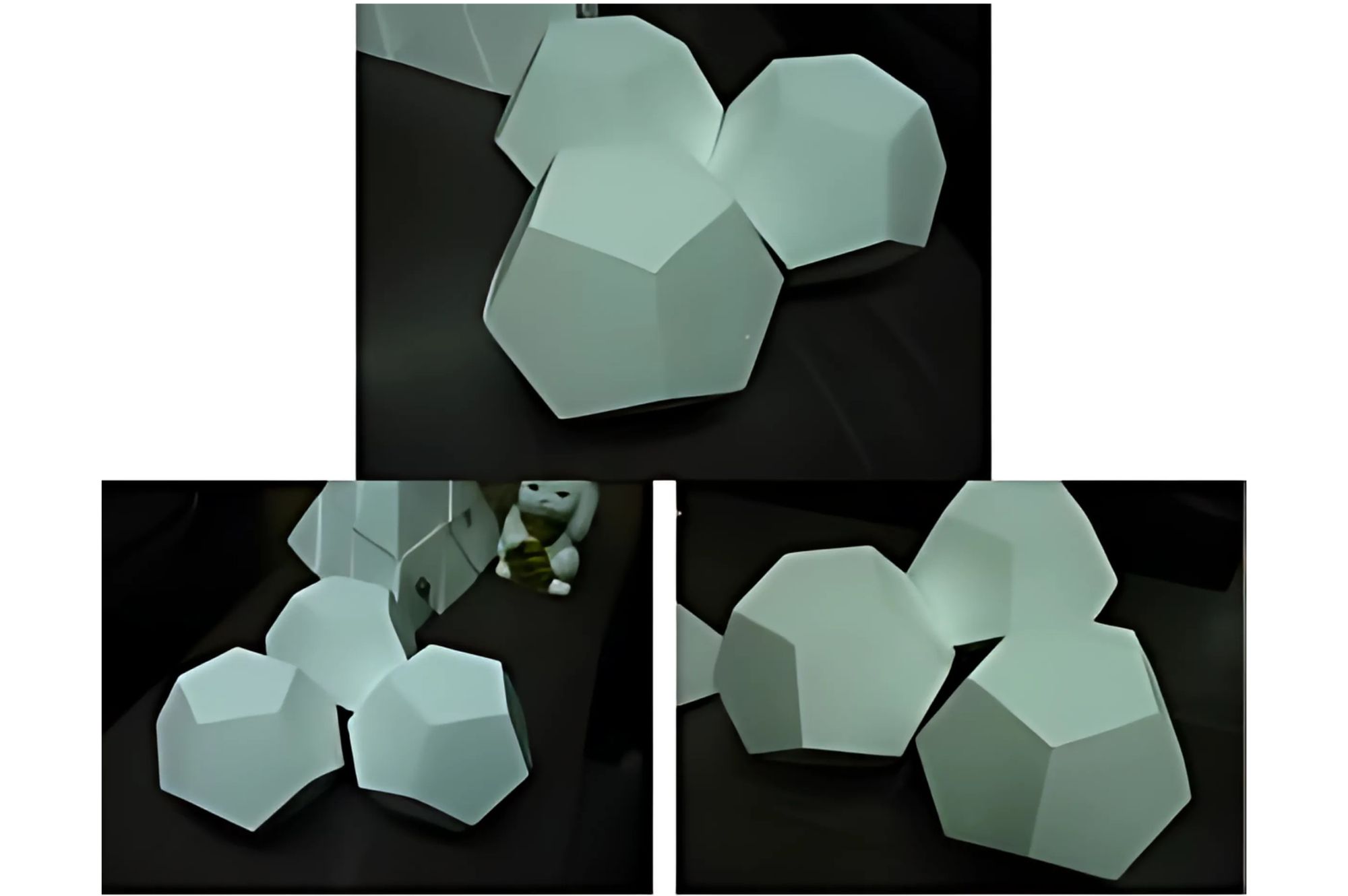 発泡スチロールの十二面体